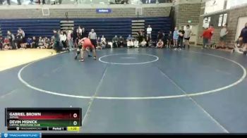 145 lbs Round 1 - Gabriel Brown, Suples vs Devin Misnick, Capital Wrestling Club