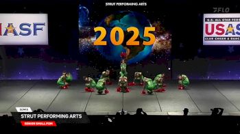Strut Performing Arts [2025 Senior Small Pom Semis] 2025 The Dance Worlds