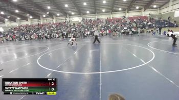 62 lbs Cons. Round 2 - Wyatt Hatchell, Wasatch Wrestling Club vs Braxton Smith, Uintah Wrestling