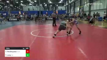 116 lbs Semifinal - Trinity Pendergrass, Team Alaska vs Taylin Long, The Empire