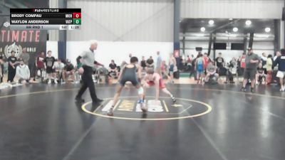109 lbs Rr Rnd 1 - Brody Compau, Michigan Premier Red - BHS vs Waylon Anderson, Virginia Team Predator - BHS