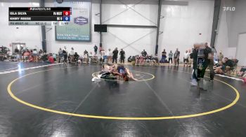 50 lbs Rr Rnd 1 - Isla Silva, PA West Black - W vs Khiry Reese, NC United - W