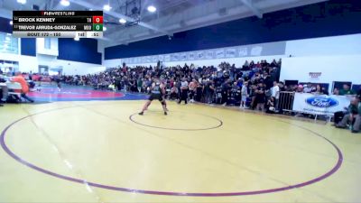 150 lbs Cons. Round 1 - Brock Kenney, Trabuco Hills vs Trevor Arruda-Gonzalez, Moorpark