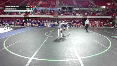 130 lbs Round 1 (16 Team) - ISABELLA MUELLER, Leander Glenn vs Monica Ponce, Frisco
