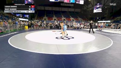 126 lbs Cons. Rd Of 64 - Lukah Zherka, FL vs Riley Sumner, MO