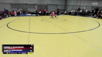 115 lbs Placement Matches (8 Team) - Gabriella Bumgardner, North Carolina vs Isabella Mingledorff, Georgia Red