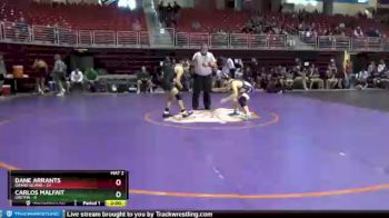 138 lbs Round 2 (8 Team) - Dane Arrants, Grand Island vs Carlos Malfait, Gretna