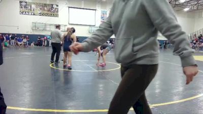 145 lbs Cons. Round 4 - Amanda Preuitt, Canby vs Taya Stovall, South Salem