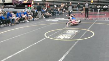 145 lbs Finals (8 Team) - Race Howlett, Evansville, WI vs Gavin Carolan, Decorah, IA