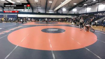 197 lbs Cons. Round 3 - Maxx Miller, Washington And Lee vs Sergio Garcia, Messiah