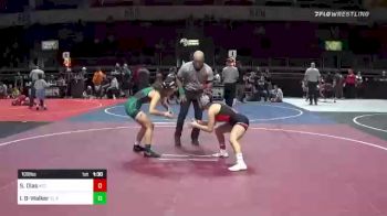 109 lbs Final - Sterling Dias, Atc vs Isabel Blancarte-Walker, El Paso Wildcats