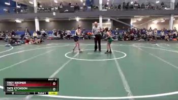 85 lbs Round 4 (6 Team) - Trey Kromer, Perkins vs Tate Etchison, Tinora