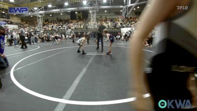 49-52 lbs Quarterfinal - Maverick Lester-Mills, Lions Wrestling Academy vs Liam Avalos, Standfast OKC