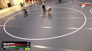 100 lbs Round 1 (4 Team) - Ben Anderson, Becker vs Kolton Haskins, Zimmerman