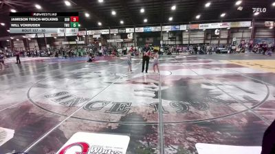 70 lbs Round 2 - Paizleigh Real Bird, Remnant Wrestling Club vs Layla Savaria, Heights Wrestling Club