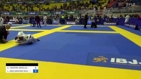 EMILYN YASMIM ARAÚJO vs LAVÍNNYA DOS SANTOS MOURA 2023 Brasileiro Jiu-Jitsu IBJJF