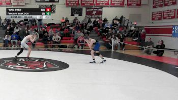 106 lbs Consolation - Sam Dyer, Rutland vs Brady Babcock, Otter Valley