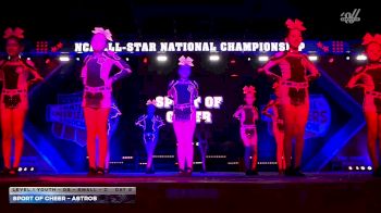 Sport of Cheer - Astros [2026 L1 Youth - D2 - Small - C Day 2] 2026 NCA All-Star National Championship