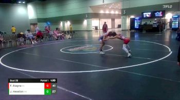 106 lbs Round 4 (16 Team) - Francesco Alagna, Land O` Lakes vs Jude Heaston, Indiana Smackdown Black