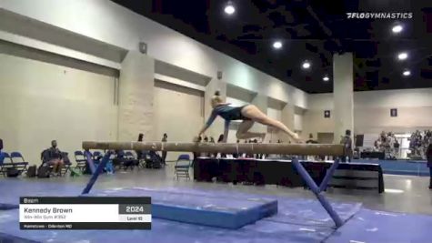 Kennedy Brown - Beam, Win-Win Gym #352 - 2021 USA Gymnastics Development Program National Championships