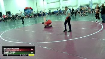 113 lbs Round 5 (8 Team) - Tyler Prinzo, Morris Fitness vs Braiden Mcginnis, S.E.O. Wrestling Club- Blue