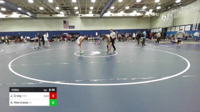 133 lbs Semifinal - Jake Craig, Southern Maine vs Andrew Marchese, Castleton