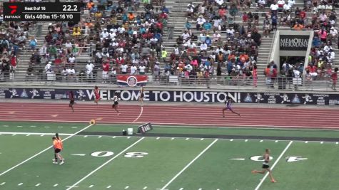 High School Girls' 400m, Semi-Finals - Age 15-16