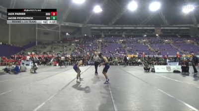 125 lbs Round 1 (16 Team) - Jacob Fitzpatrick, Minnesota State vs Jack Parker, Grand Valley State