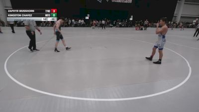 138 lbs Cons. Rd Of 64 - Zaphyr Musshorn, Team Tugman Wrestling Club vs Kingston Chavez, Midwest Regional Training Center