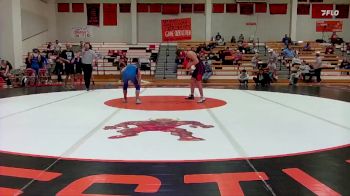 132 lbs Round 3 (6 Team) - Dayton Winkler, Alma-Wabaunsee HS vs Chase Courtois, Pomona-West Franklin HS