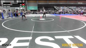 95 lbs Consi Of 8 #2 - Meah Johnson, California Grapplers vs Riley Nieto, Pounders WC
