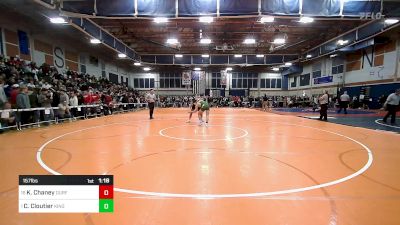 157 lbs Round Of 16 - Kayden Chaney, Durfee vs Colby Cloutier, King Philip