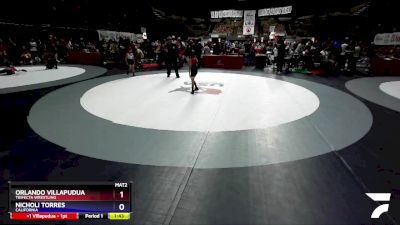 53 lbs Champ. Round 2 - Orlando Villapudua, Trifecta Wrestling vs Nicholi Torres, California