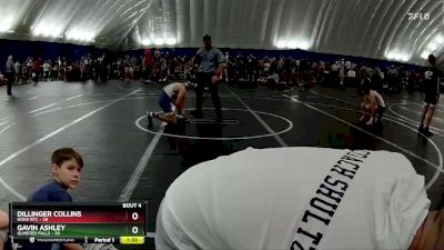 120 lbs Round 1 (8 Team) - Gavin Ashley, Olmsted Falls vs Dillinger Collins, Noke RTC