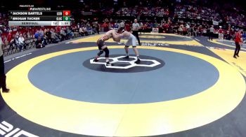 D3-157 lbs Semifinal - Brogan Tucker, Graham Local vs Jackson Bartels, Liberty Center