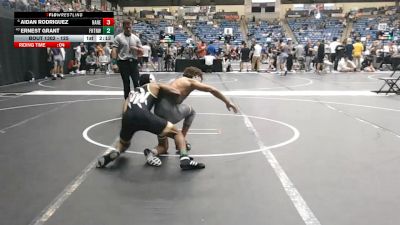 125 lbs Champ. Round 3 - Ernest Grant, Fort Hays Tech Northwest vs Aidan Rodriguez, Hastings (Neb.)