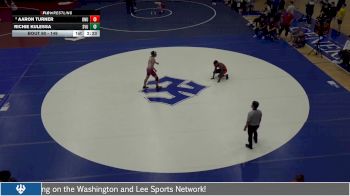 149 lbs Champ. Round 2 - Richie Kulessa, Southern Virginia University vs Aaron Turner, Ohio Northern University