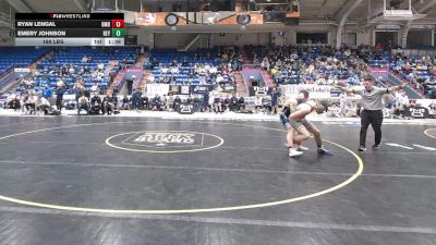 189 lbs Qtr-finals - Ryan Lengal, Bishop McDevitt vs Emery Johnson, Reynolds
