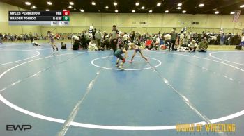 61 lbs 5th Place - Myles Pendelton, Prime 9U vs Braden Toledo, Potentially Dangerous