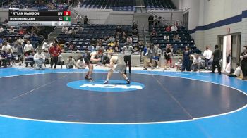 285 lbs Cons. Round 3 - Hunter Miller, Coker vs Rylan Madison, Newberry