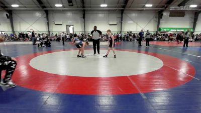 100 lbs Final - Braylen Calhoun, Morris Fitness Orange vs Joel Brock, Storm Wrestling Center White