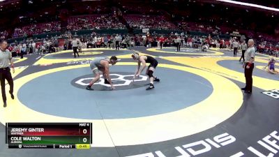 D1-157 lbs Cons. Round 3 - Cole Walton, Aurora vs Jeremy Ginter, Whitmer