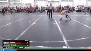 88 lbs Round 1 (8 Team) - Mason Gregor, Rambler vs Kai Maxwell, All American