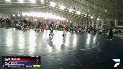 285 lbs 5th Place Match - Agam Bhatia, Soaring Eagle Wrestling Club vs Isaac Meacham, Utah