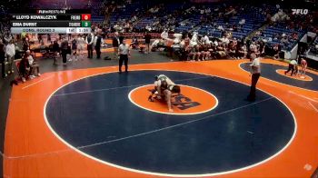140 lbs Cons. Round 3 - Lloyd Kowalczyk, Palatine (Fremd) vs Ema Durst, Sycamore (H.S.)