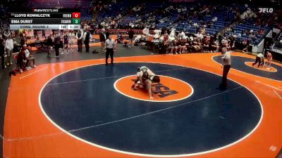 140 lbs Cons. Round 3 - Lloyd Kowalczyk, Palatine (Fremd) vs Ema Durst, Sycamore (H.S.)