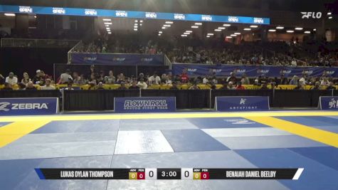 Lukas Dylan Thompson vs Benaiah Daniel Beelby 2026 Pan Kids Jiu-Jitsu IBJJF Championship