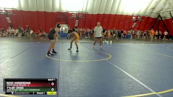 126 lbs Round 1 (6 Team) - Tyler Craig, Long Prairie Grey Eagle-Bowerville Wolves vs Ross Wieberdink, Cedar Grove-Belgium