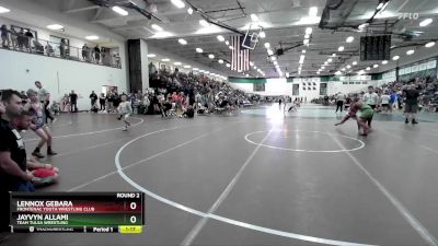 115-125 lbs Round 2 - Jayvyn Allami, Team Tulsa Wrestling vs Lennox Gebara, Frontenac Youth Wrestling Club