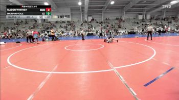 126 lbs Rr Rnd 2 - Mason Whitney, Mat Assassins vs Bradyn Volz, ICE Wrestling Gold